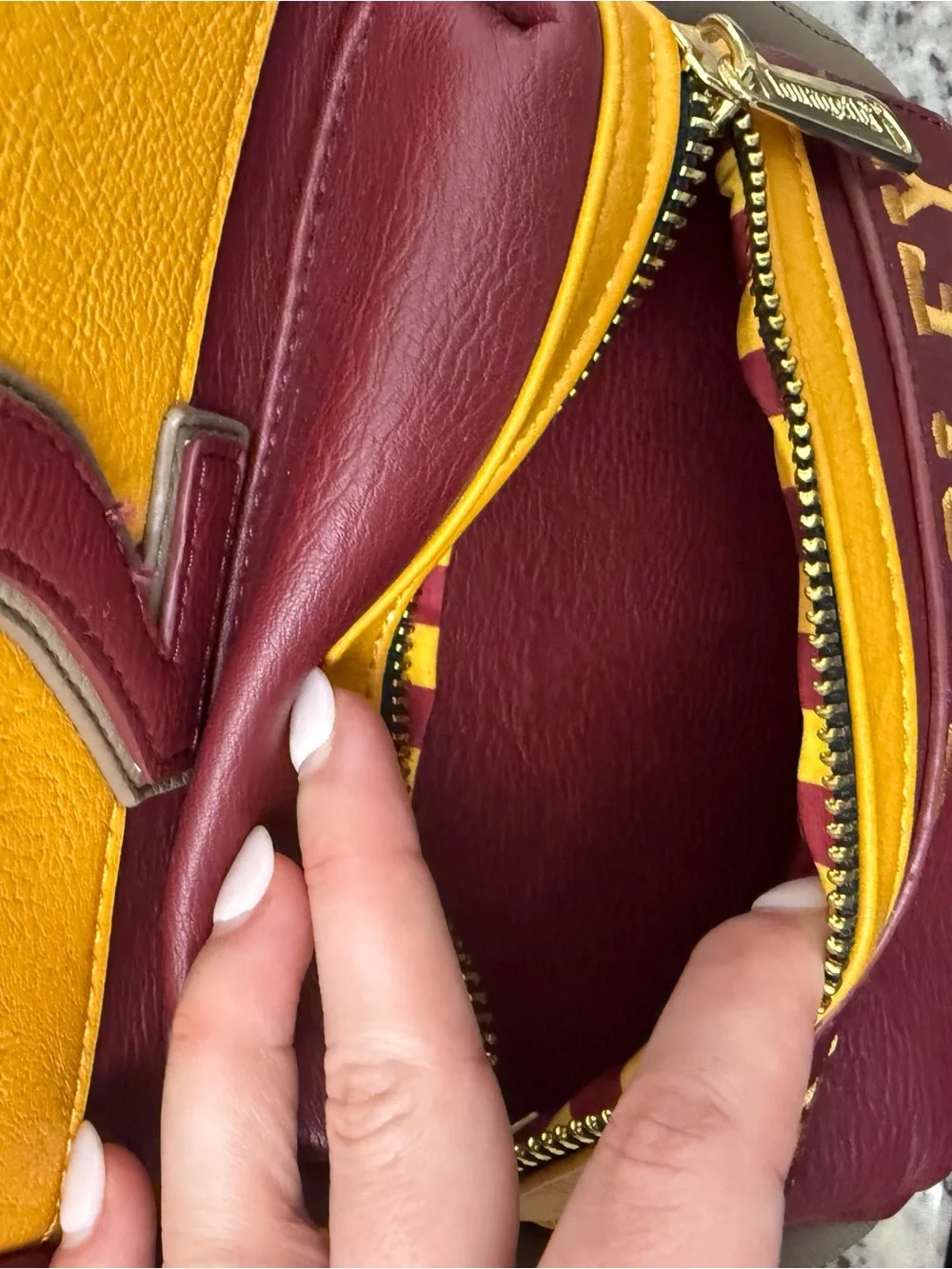 Loungefly Harry Potter R. Weasley Mini Backpack - Picture 6 of 6